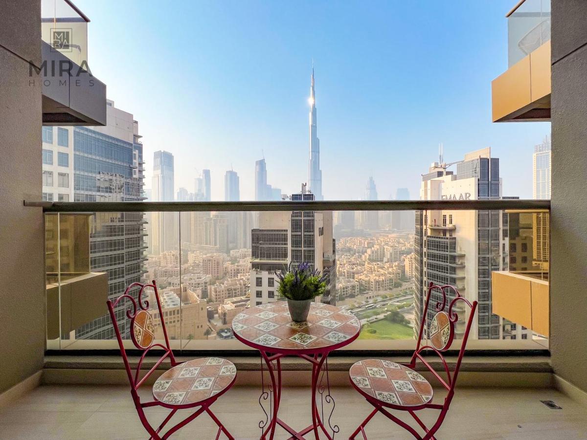 Mira Holiday Homes - Lovely Studio With Burj Khalifa View Dubai Eksteriør bilde