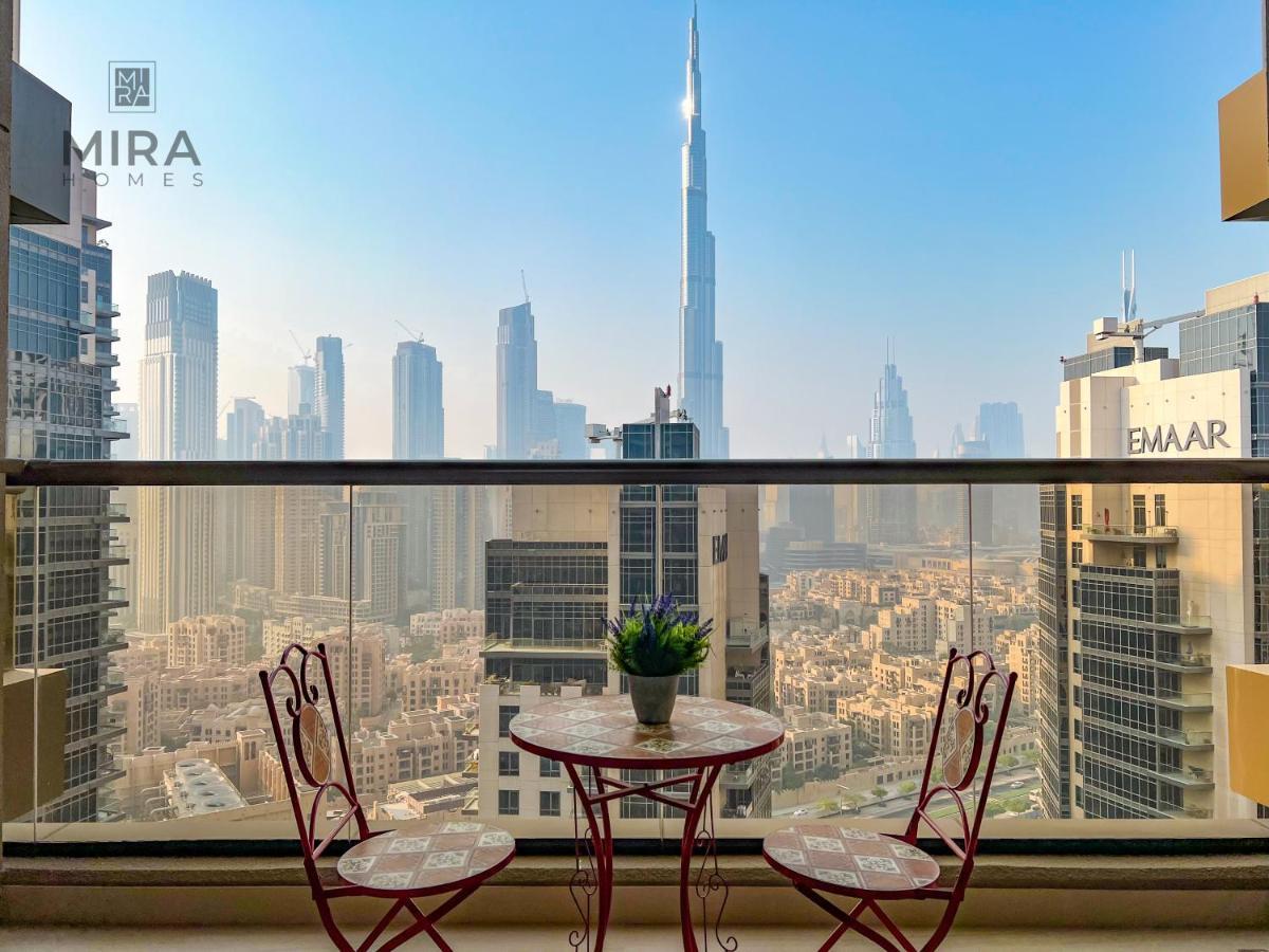 Mira Holiday Homes - Lovely Studio With Burj Khalifa View Dubai Eksteriør bilde